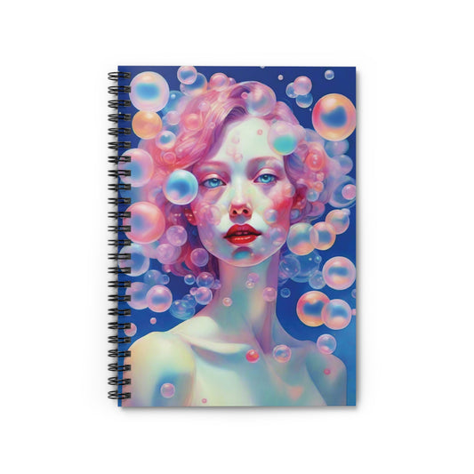 Bubble Muse - Surreal Portrait Notebook